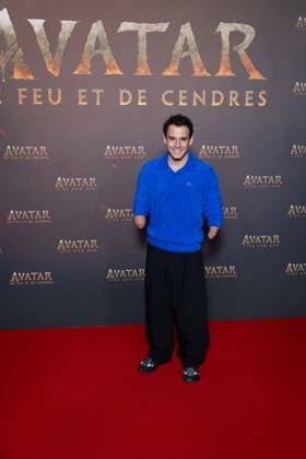 Avatar: Fire And Ash European Premiere Guest and VIP - Paris AJ French athlete and TV host Theo Curin attends the Avatar: Fire And Ash European Premiere on December 5, 2025 at the Seine Musicale in Boulogne-Billancourt, near Paris, France. Photo by Alexis Jumeau ABACAPRESS.COM Paris France  Copyright: xJumeauxAlexis ABACAx