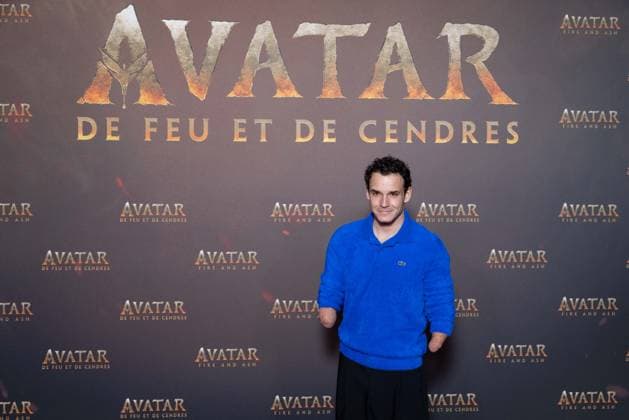 Avatar: Fire And Ash European Premiere Guest and VIP - Paris AJ French athlete and TV host Theo Curin attends the Avatar: Fire And Ash European Premiere on December 5, 2025 at the Seine Musicale in Boulogne-Billancourt, near Paris, France. Photo by Alexis Jumeau ABACAPRESS.COM Paris France  Copyright: xJumeauxAlexis ABACAx