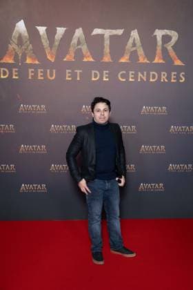Avatar: Fire And Ash European Premiere Guest and VIP - Paris AJ Mathieu Turi attends the Avatar: Fire And Ash European Premiere on December 5, 2025 at the Seine Musicale in Boulogne-Billancourt, near Paris, France. Photo by Alexis Jumeau ABACAPRESS.COM Paris France  Copyright: xJumeauxAlexis ABACAx