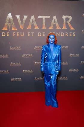 Avatar: Fire And Ash European Premiere Guest and VIP - Paris AJ French drag performer Elie Mechain aka Elips attends the Avatar: Fire And Ash European Premiere on December 5, 2025 at the Seine Musicale in Boulogne-Billancourt, near Paris, France. Photo by Alexis Jumeau ABACAPRESS.COM Paris France  Copyright: xJumeauxAlexis ABACAx
