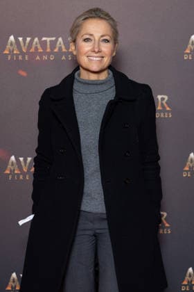 Avatar: Fire And Ash European Premiere Guest and VIP - Paris AJ French journalist and TV host Anne-Sophie Lapix attends the Avatar: Fire And Ash European Premiere on December 5, 2025 at the Seine Musicale in Boulogne-Billancourt, near Paris, France. Photo by Alexis Jumeau ABACAPRESS.COM Paris France  Copyright: xJumeauxAlexis ABACAx