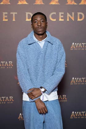 Avatar: Fire And Ash European Premiere Guest and VIP - Paris AJ Aupinard attends the Avatar: Fire And Ash European Premiere on December 5, 2025 at the Seine Musicale in Boulogne-Billancourt, near Paris, France. Photo by Alexis Jumeau ABACAPRESS.COM Paris France  Copyright: xJumeauxAlexis ABACAx