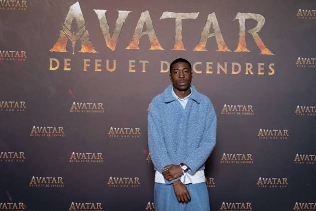 Avatar: Fire And Ash European Premiere Guest and VIP - Paris AJ Aupinard attends the Avatar: Fire And Ash European Premiere on December 5, 2025 at the Seine Musicale in Boulogne-Billancourt, near Paris, France. Photo by Alexis Jumeau ABACAPRESS.COM Paris France  Copyright: xJumeauxAlexis ABACAx