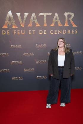 Avatar: Fire And Ash European Premiere Guest and VIP - Paris AJ Lola Dubini attends the Avatar: Fire And Ash European Premiere on December 5, 2025 at the Seine Musicale in Boulogne-Billancourt, near Paris, France. Photo by Alexis Jumeau ABACAPRESS.COM Paris France  Copyright: xJumeauxAlexis ABACAx