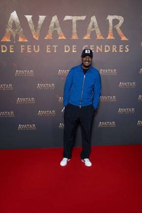 Avatar: Fire And Ash European Premiere Guest and VIP - Paris AJ French TV hosts Harry Roselmack attends the Avatar: Fire And Ash European Premiere on December 5, 2025 at the Seine Musicale in Boulogne-Billancourt, near Paris, France. Photo by Alexis Jumeau ABACAPRESS.COM Paris France  Copyright: xJumeauxAlexis ABACAx