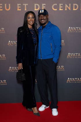 Avatar: Fire And Ash European Premiere Guest and VIP - Paris AJ French TV hosts Jennifer Galap (L) and Harry Roselmack attends the Avatar: Fire And Ash European Premiere on December 5, 2025 at the Seine Musicale in Boulogne-Billancourt, near Paris, France. Photo by Alexis Jumeau ABACAPRESS.COM Paris France  Copyright: xJumeauxAlexis ABACAx