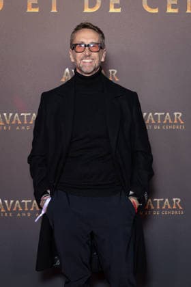 Avatar: Fire And Ash European Premiere Guest and VIP - Paris AJ French humorist Philippe Caveriviere attends the Avatar: Fire And Ash European Premiere on December 5, 2025 at the Seine Musicale in Boulogne-Billancourt, near Paris, France. Photo by Alexis Jumeau ABACAPRESS.COM Paris France  Copyright: xJumeauxAlexis ABACAx