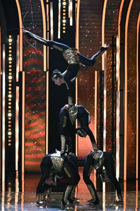 The Telethon show in Paris FA Cirque Phenix performs during the Telethon show on France Television in Paris on December 5, 2025. Photo by Firas Abdullah ABACAPRESS.COM Paris Ile-de-France France  Copyright: xAbdullahxFiras ABACAx