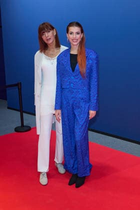 Katrin Goemann Elsner and Luisa Lulu Goemann Opening of the exhibition POLAR EXPERIENCE The immersive exhibition about the Arctic and Antarctic in the Arena Berlin on 05 12 2025 Opening Polar Experience