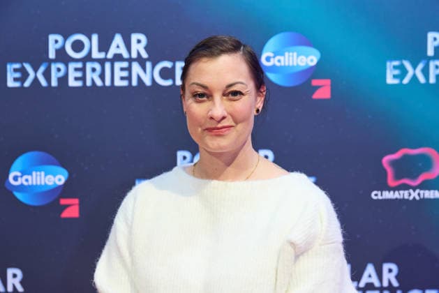 Lina van de Mars Opening of the exhibition POLAR EXPERIENCE The immersive exhibition about the Arctic and Antarctic in the Arena Berlin on 05 12 2025 Opening Polar Experience