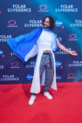 Bastian Castillo Opening of the exhibition POLAR EXPERIENCE The immersive exhibition about the Arctic and Antarctic in the Arena Berlin on 05 12 2025 Opening Polar Experience