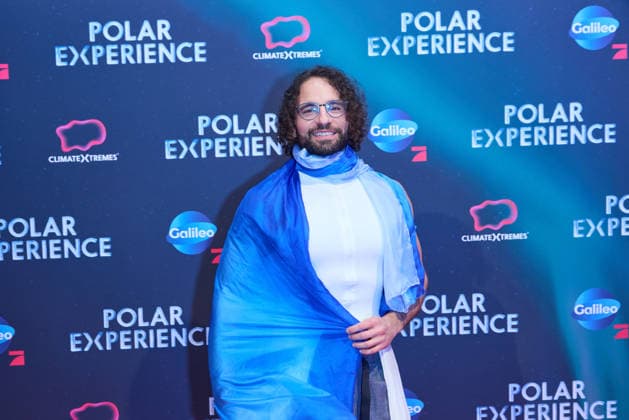 Bastian Castillo Opening of the exhibition POLAR EXPERIENCE The immersive exhibition about the Arctic and Antarctic in the Arena Berlin on 05 12 2025 Opening Polar Experience