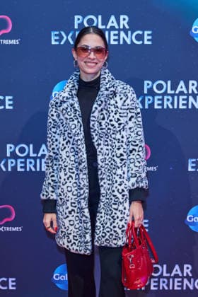 Zora Alber Opening of the exhibition POLAR EXPERIENCE The immersive exhibition about the Arctic and Antarctic in the Arena Berlin on 05 12 2025 Opening Polar Experience