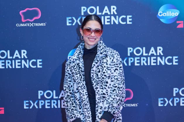 Zora Alber Opening of the exhibition POLAR EXPERIENCE The immersive exhibition about the Arctic and Antarctic in the Arena Berlin on 05 12 2025 Opening Polar Experience