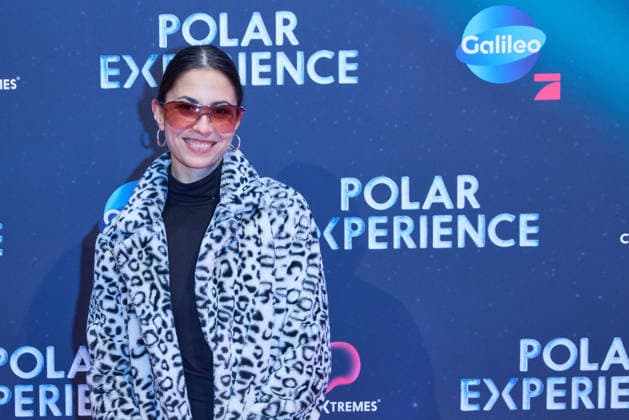 Zora Alber Opening of the exhibition POLAR EXPERIENCE The immersive exhibition about the Arctic and Antarctic in the Arena Berlin on 05 12 2025 Opening Polar Experience