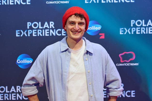 Julian Janssen Opening of the exhibition POLAR EXPERIENCE The immersive exhibition about the Arctic and Antarctic in the Arena Berlin on 05 12 2025 Opening Polar Experience
