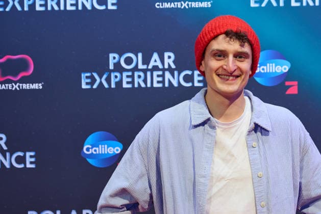 Julian Janssen Opening of the exhibition POLAR EXPERIENCE The immersive exhibition about the Arctic and Antarctic in the Arena Berlin on 05 12 2025 Opening Polar Experience