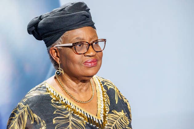 05 12 2025 Düsseldorf Day 2 on the fringes of the award ceremony 18 German Sustainability Award at the Maritim Hotel Here Dr Ngozi Okonjo Iweala Director General of the World Trade Organization WTO Düsseldorf Maritim Hotel North Rhine-Westphalia Germany