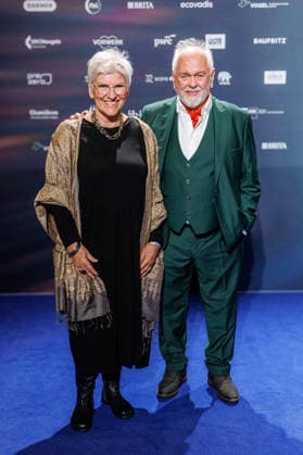 05 12 2025 Düsseldorf Day 2 on the sidelines of the award ceremony 18 German Sustainability Award at the Maritim Hotel Here Ute Leube and Kurt Ludwig Nübling Founder Primavera Düsseldorf Maritim Hotel North Rhine-Westphalia Germany