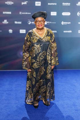 05 12 2025 Düsseldorf Day 2 on the fringes of the award ceremony 18 German Sustainability Award at the Maritim Hotel Here Dr Ngozi Okonjo Iweala Director General of the World Trade Organization WTO Düsseldorf Maritim Hotel North Rhine-Westphalia Germany