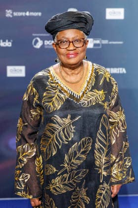 05 12 2025 Düsseldorf Day 2 on the fringes of the award ceremony 18 German Sustainability Award at the Maritim Hotel Here Dr Ngozi Okonjo Iweala Director General of the World Trade Organization WTO Düsseldorf Maritim Hotel North Rhine-Westphalia Germany