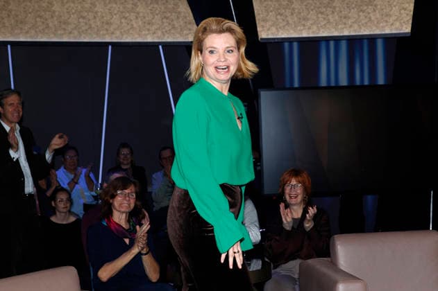Annette Frier at the recording of the NDR Talk Show in the NDR television studio Lokstedt Hamburg, 05 12 2025 Foto:xH.xHartmannx xFuturexImagex ndr_talk0512_5225