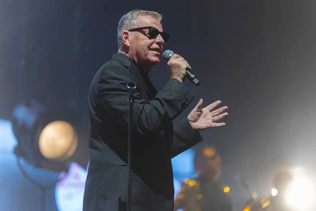 Madness perform at AO Arena Manchester Suggs of British Ska band Madness performs at AO Arena Manchester England, 5th December 2025, Credit:Mike Gray Avalon  Copyright: xMikexGrayx xAvalonx 1056834224