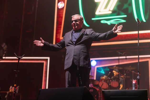 Madness perform at AO Arena Manchester Suggs of British Ska band Madness performs at AO Arena Manchester England, 5th December 2025, Credit:Mike Gray Avalon  Copyright: xMikexGrayx xAvalonx 1056834234