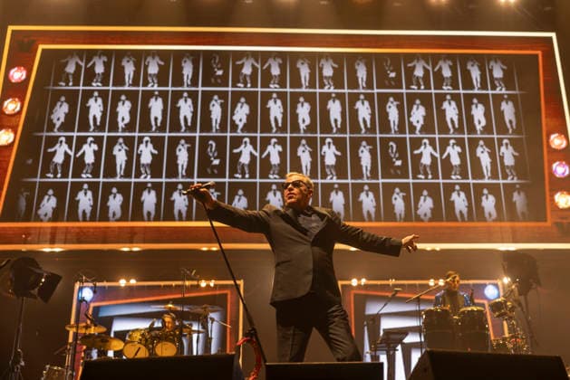 Madness perform at AO Arena Manchester Suggs of British Ska band Madness performs at AO Arena Manchester England, 5th December 2025, Credit:Mike Gray Avalon  Copyright: xMikexGrayx xAvalonx 1056834386