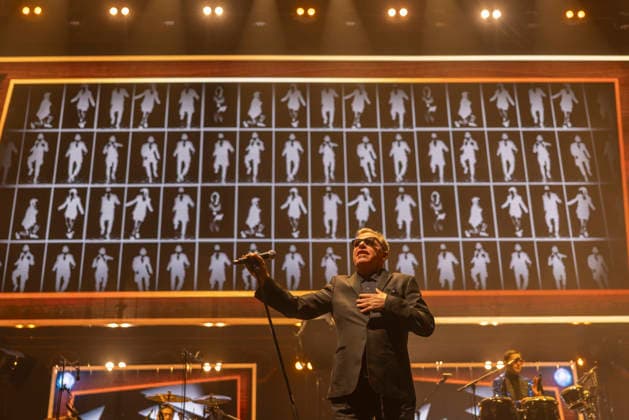 Madness perform at AO Arena Manchester Suggs of British Ska band Madness performs at AO Arena Manchester England, 5th December 2025, Credit:Mike Gray Avalon  Copyright: xMikexGrayx xAvalonx 1056834443