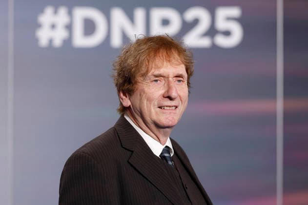Michael Braungart at the presentation of the 18 German Sustainability Award 2025 at the Maritim Hotel Düsseldorf, 05 12 2025 Foto:xR.xSchmiegeltx xFuturexImagex dnp0512_5223