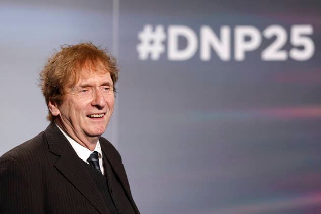 Michael Braungart at the presentation of the 18 German Sustainability Award 2025 at the Maritim Hotel Düsseldorf, 05 12 2025 Foto:xR.xSchmiegeltx xFuturexImagex dnp0512_5224