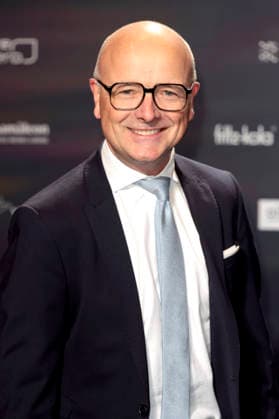 Karsten Schwanke at the presentation of the 18 German Sustainability Award 2025 at the Maritim Hotel Düsseldorf, 05 12 2025 Foto:xR.xSchmiegeltx xFuturexImagex dnp0512_5237