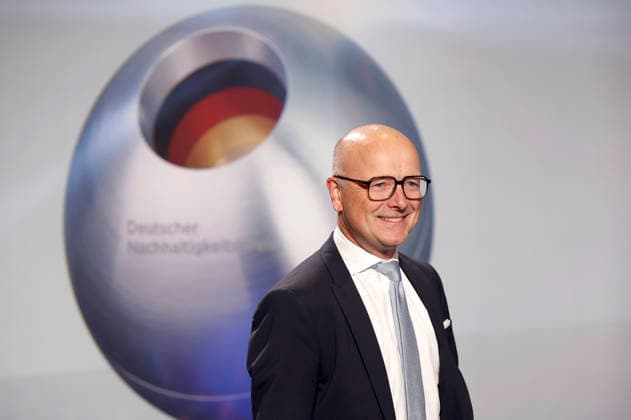 Karsten Schwanke at the presentation of the 18 German Sustainability Award 2025 at the Maritim Hotel Düsseldorf, 05 12 2025 Foto:xR.xSchmiegeltx xFuturexImagex dnp0512_5243