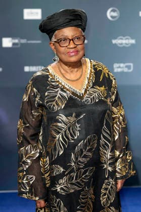 Ngozi Okonjo Iweala at the presentation of the 18 German Sustainability Award 2025 at the Maritim Hotel Düsseldorf, 05 12 2025 Foto:xR.xSchmiegeltx xFuturexImagex dnp0512_5273
