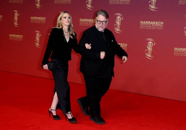 Guillermo del Toro and his wife Kim Morgan Red carpet at the 22nd Marrakech International Film Festival on December 5, 2025 Dominique Jacovides Bestimage Red carpet at the 22nd Marrakech International Film Festival on December 5, 2025 Marrakech Morocco  Copyright: xDOMINIQUExJACOVIDESx xBESTIMAGExDOMINIQUExJACOVIDESx xBESTIMAGEx