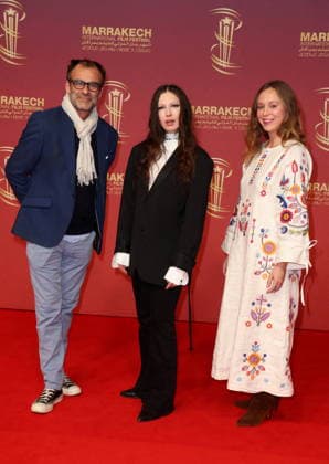 Ludovic Henry, Yanna Buryak et Vladlena Sandu Tapis rouge dans le cadre de la 22ème édition du Festival International du Film de Marrakech le 5 décembre 2025 Dominique Jacovides Bestimage Red carpet at the 22nd Marrakech International Film Festival on December 5, 2025 Marrakech Maroc  Copyright: xDOMINIQUExJACOVIDESx xBESTIMAGExDOMINIQUExJACOVIDESx xBESTIMAGEx