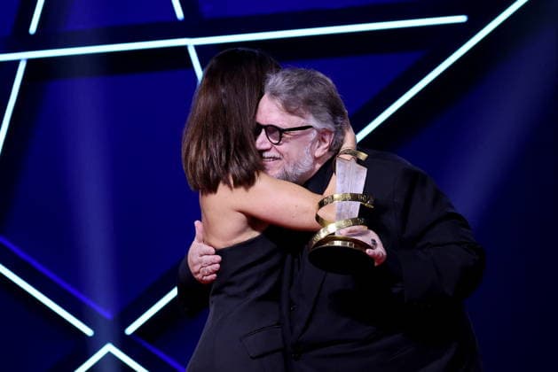 Maribel Verdú et Guillermo Del Toro Tribute to Guillermo Del Toro as part of the 22nd Marrakech International Film Festival on December 5, 2025 Dominique Jacovides Bestimage Tribute to Guillermo Del Toro as part of the 22nd Marrakech International Film Festival on December 5, 2025 Marrakech Morocco  Copyright: xDOMINIQUExJACOVIDESx xBESTIMAGExDOMINIQUExJACOVIDESx xBESTIMAGEx