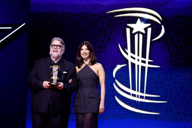 Guillermo Del Toro et Maribel Verdú Tribute to Guillermo Del Toro as part of the 22nd Marrakech International Film Festival on December 5, 2025 Dominique Jacovides Bestimage Tribute to Guillermo Del Toro as part of the 22nd Marrakech International Film Festival on December 5, 2025 Marrakech Morocco  Copyright: xDOMINIQUExJACOVIDESx xBESTIMAGExDOMINIQUExJACOVIDESx xBESTIMAGEx