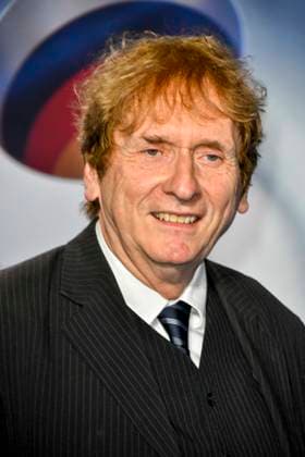 ABBduesseldorf Michael Braungart German process engineer and chemist as guest on the blue carpet at the 18th German Sustainability Award 2025 ceremony at the Maritim Hotel on 05 12 2025 NRW Germany