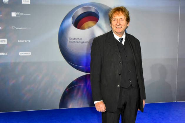 ABBduesseldorf Michael Braungart German process engineer and chemist as guest on the blue carpet at the 18th German Sustainability Award 2025 ceremony at the Maritim Hotel on 05 12 2025 NRW Germany
