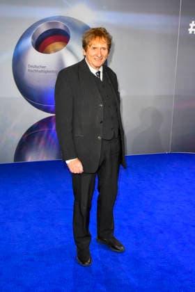 ABBduesseldorf Michael Braungart German process engineer and chemist as guest on the blue carpet at the 18th German Sustainability Award 2025 ceremony at the Maritim Hotel on 05 12 2025 NRW Germany