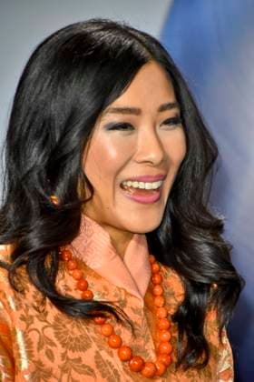 ABBduesseldorf H R H Princess Dechan Yangzom Wangchuck is the daughter of the fourth King of Bhutan Jigme Singye Wangchuck as a guest on the blue carpet at the 18th German Sustainability Award 2025 ceremony at the Maritim Hotel on 05 12 2025 NRW Germany