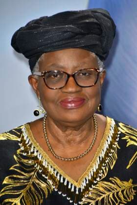 ABBduesseldorf Ngozi Okonjo Iweala is the seventh Director General of the WTO as a guest on the blue carpet at the 18th German Sustainability Award 2025 ceremony at the Maritim Hotel on 05 12 2025 NRW Germany