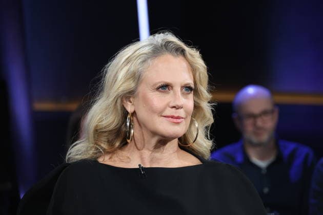 Barbara Schöneberger hosts the NDR Talk Show on 5 12 2025, photo session before the broadcast in the 3 program of NDR television in the Hamburg Lokstedt television studio