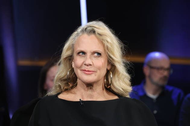 Barbara Schöneberger hosts the NDR Talk Show on 5 12 2025, photo session before the broadcast in the 3 program of NDR television in the Hamburg Lokstedt television studio