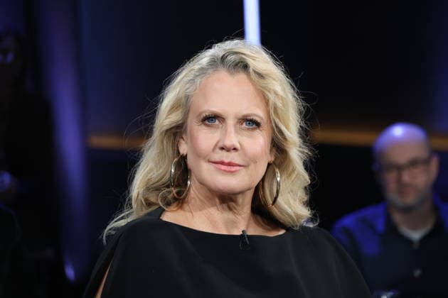 Barbara Schöneberger hosts the NDR Talk Show on 5 12 2025, photo session before the broadcast in the 3 program of NDR television in the Hamburg Lokstedt television studio