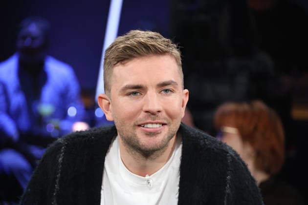 Christoph Kramer, soccer world champion and author, as a guest on the NDR Talk Show on 5 12 2025, photo session before the broadcast in the 3 program of NDR television in the Hamburg Lokstedt television studio
