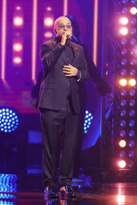 The Great Christmas Show 2025 Eros Ramazzotti Italian pop singer, songwriter and music producer The Great Christmas Show presented by Giovanni Zarrella ZDF Live broadcast from 04 12 2025 in the Baden Arena Offenburg Offenburg, Baden Württemberg, Germany