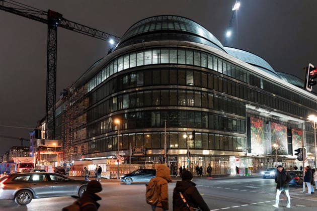 2025 12 04,Berlin,the former Galeries Lafayette department store on Friedrichstrasse